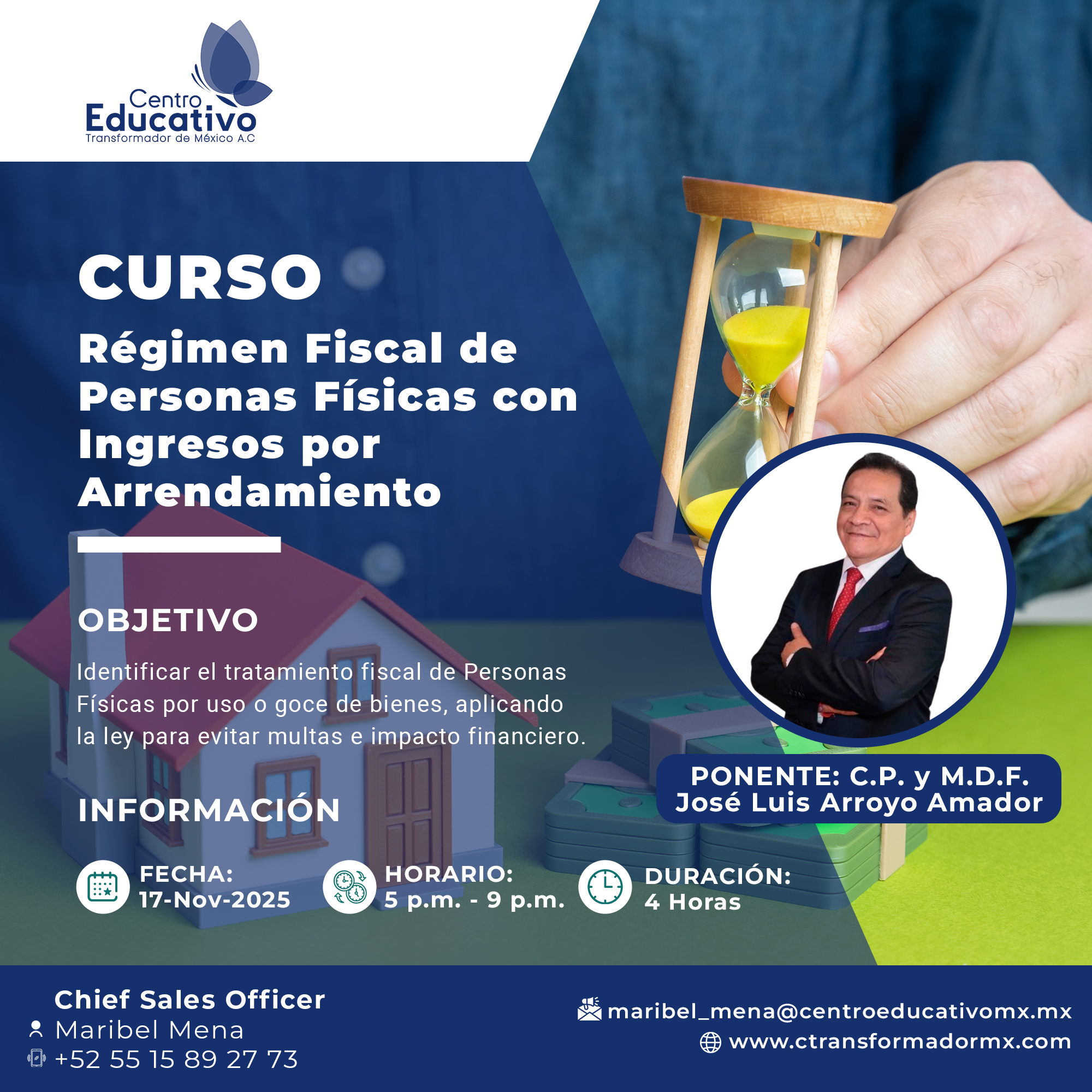 Régimen Fiscal de Personas Físicas con
Ingresos por Arrendamiento
